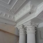 Decorazione del soffitto e degli archi