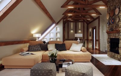 Dachboden: Anordnung und Design