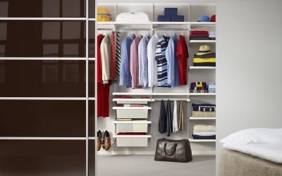 Filling the wardrobe: organization inside