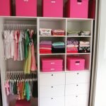 Compact drawers in the cabinet