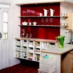 Burgundy in the design of the kitchen