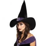 Sort hat på en heks