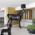 Horse in the dining room