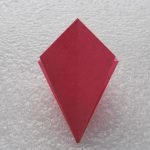 Dobla también los otros tres triángulos