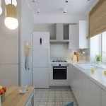 Kuchynka v štýle minimalizmu