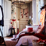 Χριστουγεννιάτικη διακόσμηση στο υπνοδωμάτιο