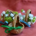 Flores en cestas