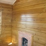 Βαμμένη ξύλινη καμπίνα για τοίχους