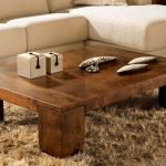 Lage houten tafel