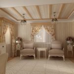 Wohnzimmer im Provence-Stil