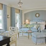 Beige living room provence design ideas