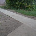 Concrete track