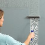 Dekorative metoder for å male vegger på badet