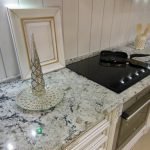 Options for countertops in a bright kitchen