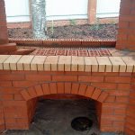 For masonry we use a refractory mixture