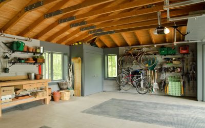 Disposizione di un garage all'interno