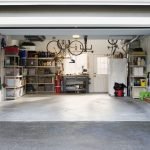 Betongmasse i garasjen