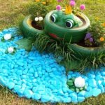 Kolam dengan katak