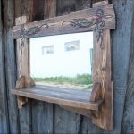 Bingkai kayu untuk cermin: idea reka bentuk