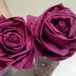 DIY ruže pre domácich majstrov