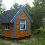 Casa infantil de madeira