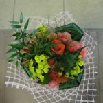 Blomstergitter for dekorasjon av en bukett