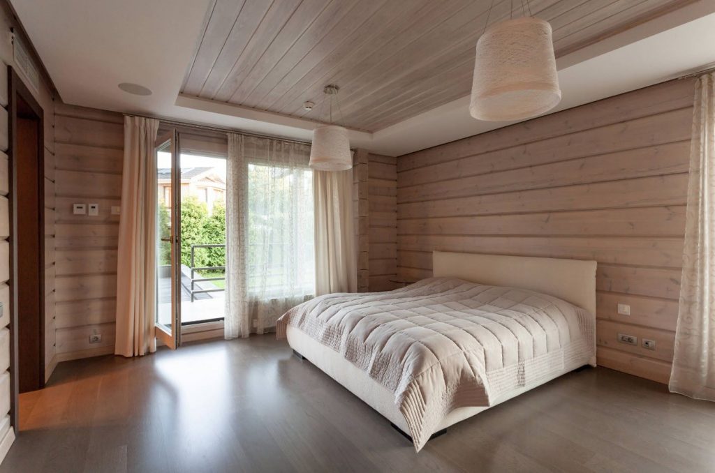 Il soffitto della camera da letto