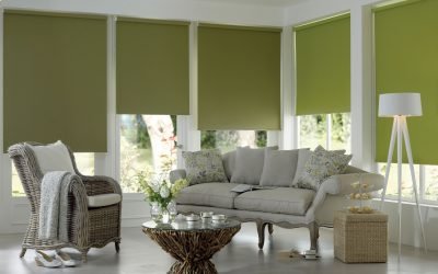 Roller blinds on plastic windows without drilling