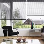 Transparent roller blinds