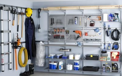 How to make shelves and racks in the garage