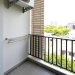 Séchoir de balcon compact
