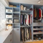 Design et lille omklædningsrum
