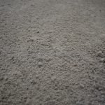 Miscela di cemento e sabbia