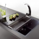 Moderne kjøkkenvask