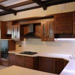 Fachadas de madeira para cozinha