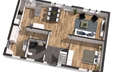 Husets layout: moderna idéer och alternativ