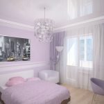 Lilac bedroom