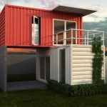 Dvoupodlažní modulární dům