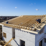 Construction of a pitched roof
