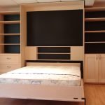 Double bed built-in