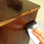 Painting old furniture