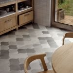 Plytelės ant virtuvės grindų