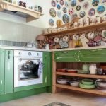 Cucina in stile country