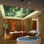 3D οροφή στο μπάνιο