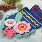 Manique en tricot