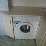 Plasseringen av vaskemaskinen