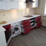 Wasmachine in de keuken