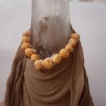 Lim ertene i form av perler