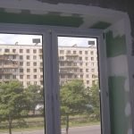 Décoration de fenêtre en placoplâtre