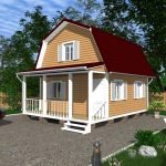 Two-story summer house